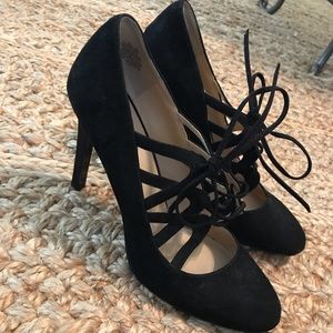 Nine West black heels size 9